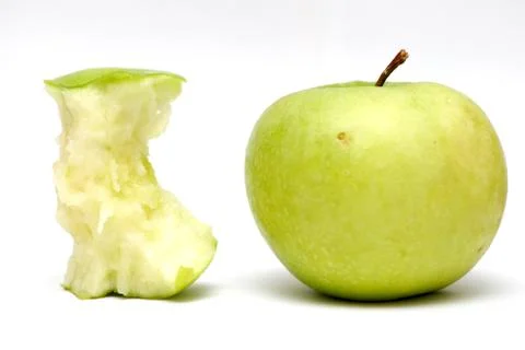 Green apples Stockfoto's