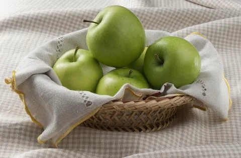 Green apples Stock Photos