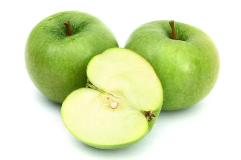 Green apples Stock Photos