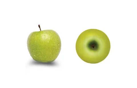 Green apples Foto stock