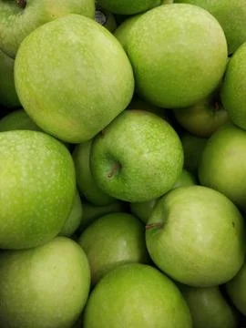 Green apples Stock Photos