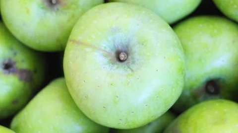 Green apples. Stock Photos