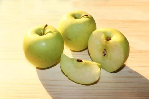 Green apples Stock Photos