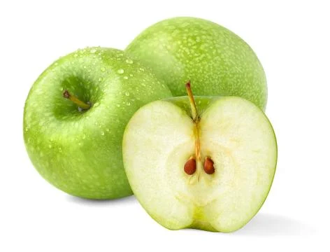 Green apples Stock Photos