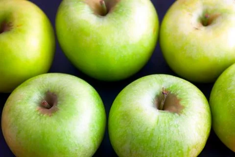 Green apples Stock Photos