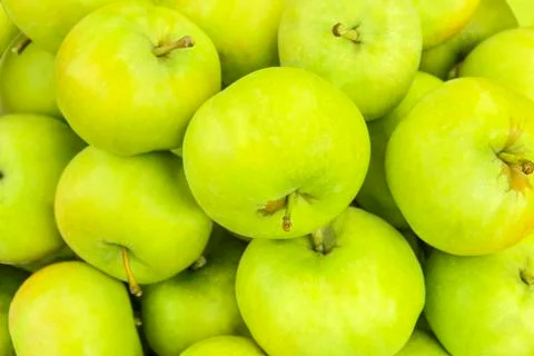 Green apples Stock Photos