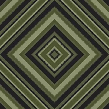 Green Argyle Diagonal Stripes seamless pattern background Stock Illustration