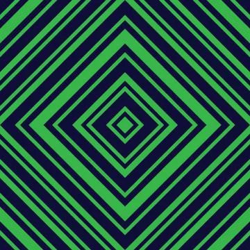 Green Argyle Diagonal Stripes seamless pattern background Stock Illustration