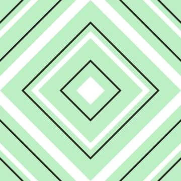 Green Argyle Diagonal Stripes seamless pattern background Stock Illustration