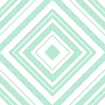 Green Argyle Diagonal Stripes seamless pattern background Stock Illustration