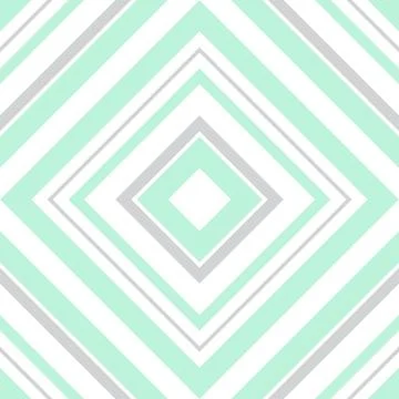 Green Argyle Diagonal Stripes seamless pattern background Stock Illustration
