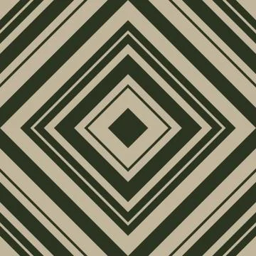 Green Argyle Diagonal Stripes seamless pattern background Stock Illustration