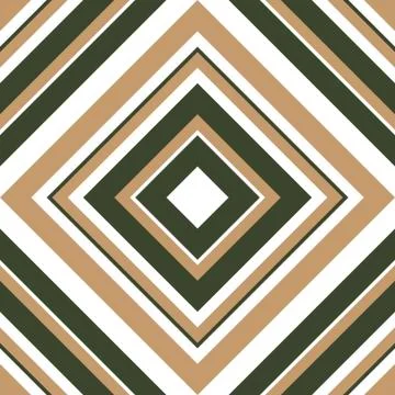 Green Argyle Diagonal Stripes seamless pattern background Stock Illustration