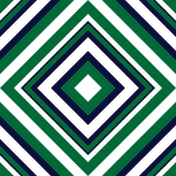 Green Argyle Diagonal Stripes seamless pattern background イラスト素材