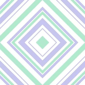Green Argyle Diagonal Stripes seamless pattern background Stock Illustration