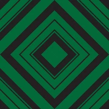 Green Argyle Diagonal Stripes seamless pattern background Stock Illustration