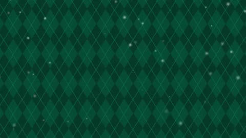 Green argyle pattern with glowing dots. 库存影片 321131337