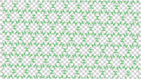 Green Arrow Circular Flow Seamless Pattern イラスト素材