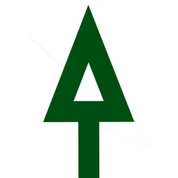 A green arrow pointing upward. Speech bubble for web and app. Icon for proj.. Stock Illustration