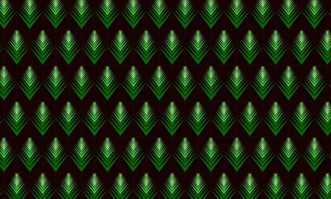 Green arrow seamless pattern vector Stock Illustration