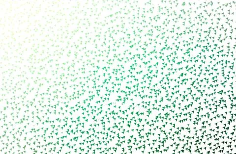 Green arrows abstract vector background. Simple pattern. Illustrazione stock