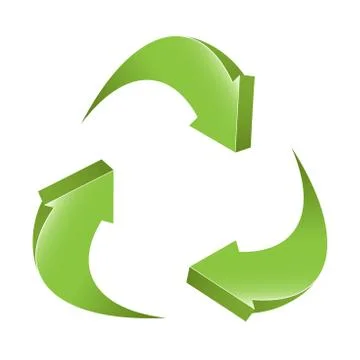 Green arrows Stock Illustration