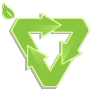 Green arrows Stock Illustration