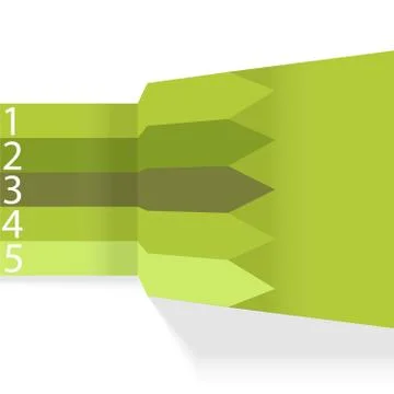 Green arrows 스톡 일러스트