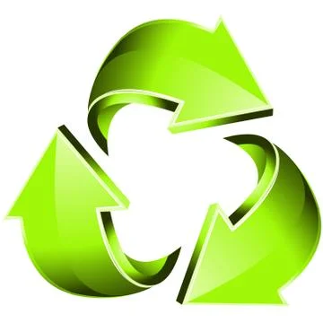 Green arrows Stock Illustration