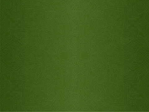 Green art with abstract seamless linear pattern Stock Illustration