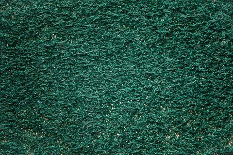 Green artificial grass surface. Stock Photos