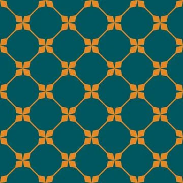 Green asian geometric native pattern Stock Illustration