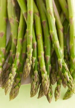 Green asparagus Foto stock