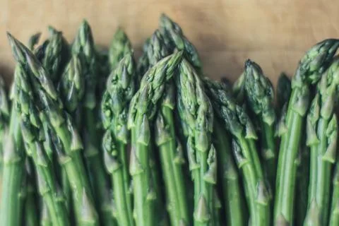 Green asparagus Stock Photos