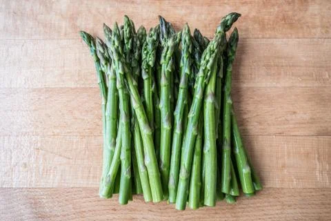 Green asparagus Foto stock