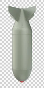 Green atomic bomb Stock Illustration