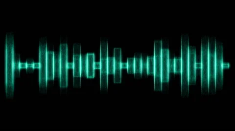 Green audio effects 库存影片 52673607