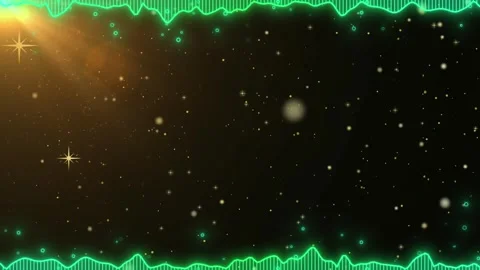 Green audio waveform background Video stock 340748276