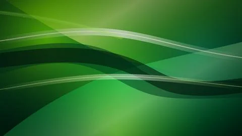 Green Aurora Fluid Abstract Background Vector Northern Lights Illustrazione stock