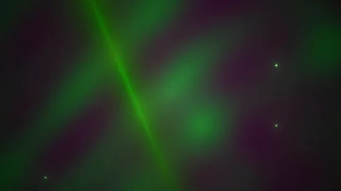 Green Aurora Light Beam Pulsing Through Dark Space Loop Video Background Stockbeeldmateriaal 344721551