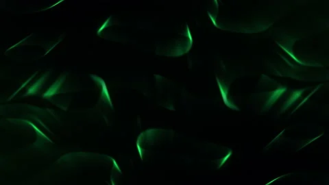 Green Aurora, mirror reffelction effect Stock Footage 172516744