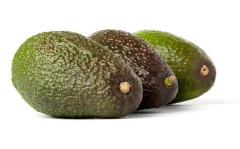 Green avocado Stock Photos