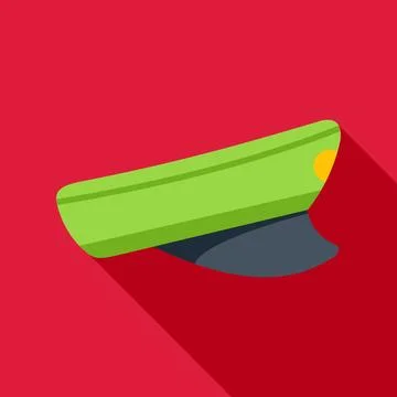 Green axe tool with long shadow illustration イラスト素材