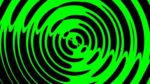 Green Backdrop Rotating Circle Motion Stock Footage 337856976