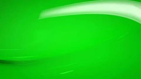 Green background abstract computer animation Vidéo 81094286