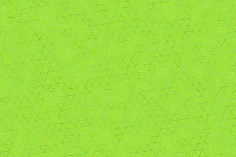Green background with abstract geometric line pattern Stock Illustration