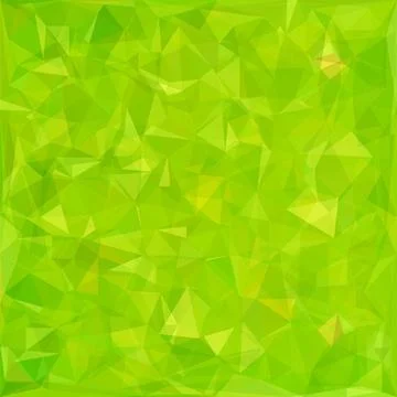 Green Background Abstract Green Triangle Background. Abstract Green Patter... 스톡 사진
