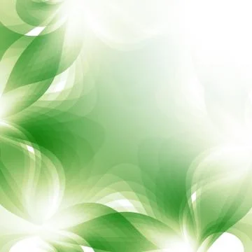 Green background abstract Illustrazione stock