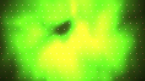 Green Background Abstract Motion with Glowing Grid Pattern for Digital Back.. Stock Footage 343710200