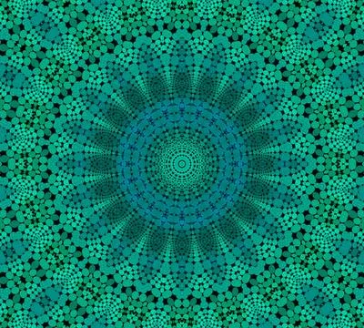 Green background with abstract pattern Abstract green background with radi... Stock Photos